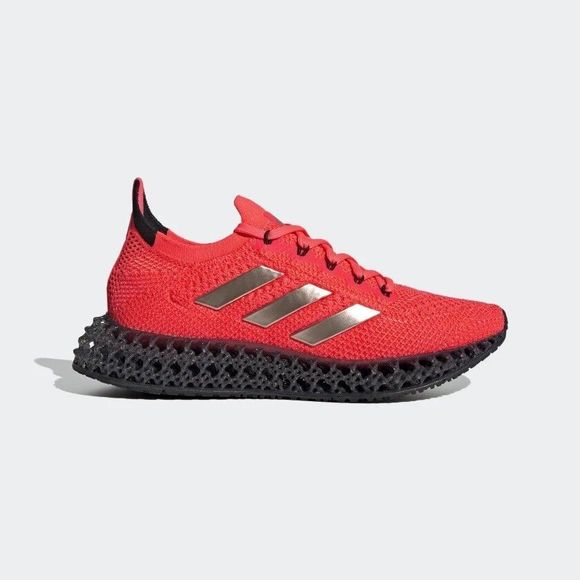 WOMEN'S adidas 4DFWD Running Shoes Turbo Core Black GZ0183 - Picture 1 of 9